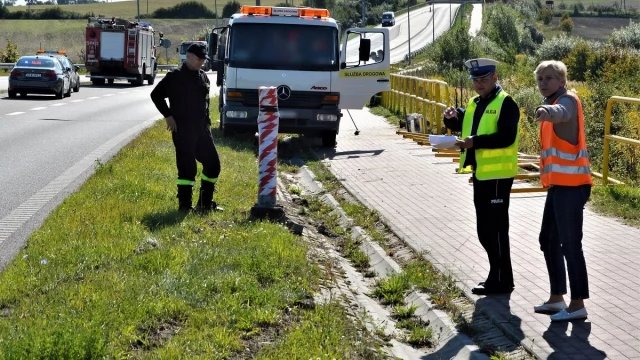 Tczew - Badali infrastrukturę w miejscu śmiertelnego wypadku