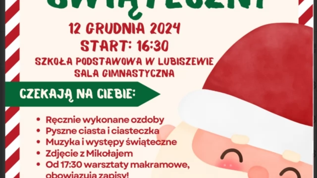 Tczew - Kiermasz szkolny w Lubiszewie