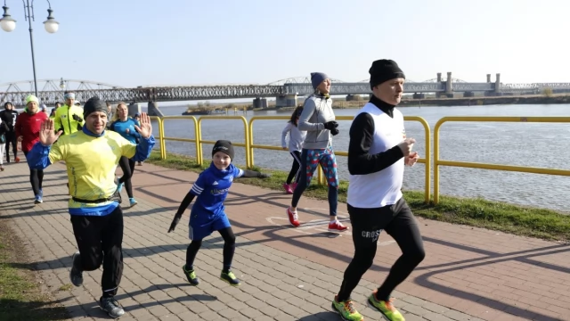 Tczew - Tczewski Parkrun świętował trzecie urodziny