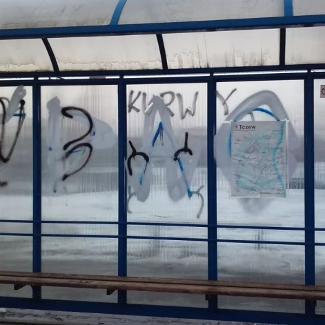 Tczew - Szok! Tak wandale niszczą nasze miasto