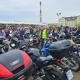 Tczew - MOTO PLACHANDRY 2026 w Pelplinie - policjanci czuwali nad bezpieczeństwem uczestników zlotu