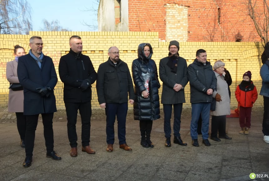 Tczew - Święty Mikołaj w zielonej strefie