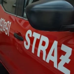 Tczew - Pożar na balkonie i zadymienie na klatce