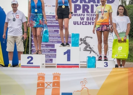 Tczew - Biegacze w hołdzie Kazimierzowi Piechowskiemu
