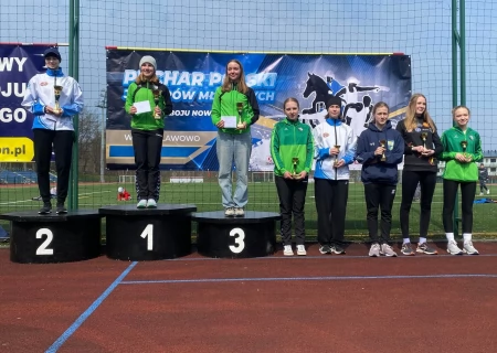 Tczew - Złoty Miłosz i srebrna Maja w Pucharze Polski w Cetniewie
