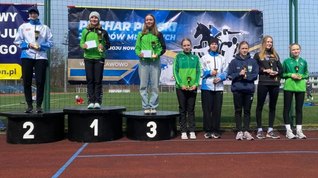 Tczew - Złoty Miłosz i srebrna Maja w Pucharze Polski w Cetniewie