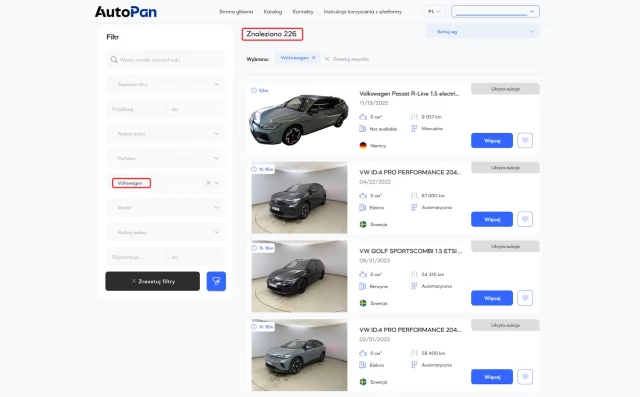 Tczew - Autopan - samochody z europejskich aukcji nawet 20% taniej