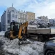 Tczew - Trwa usuwanie skutków gwałtownych opadów śniegu