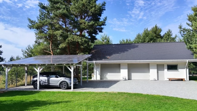 Tczew - Wiata fotowoltaiczna z magazynem energii