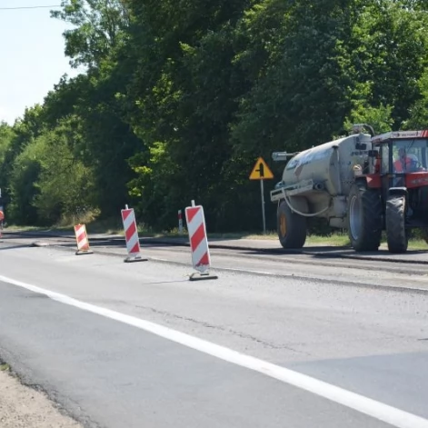Tczew - Początek remontu dk 91
