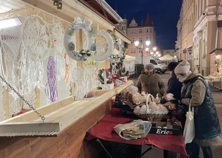Tczew - Świąteczne handlowanie na Starym Mieście