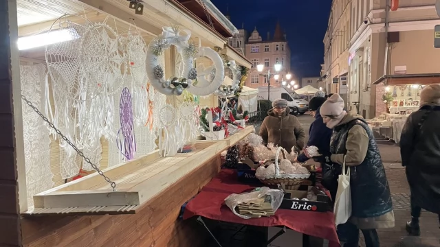Tczew - Świąteczne handlowanie na Starym Mieście