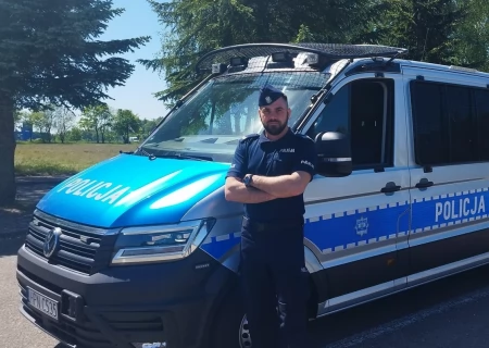 Tczew - Policjanci uratowali seniorkę