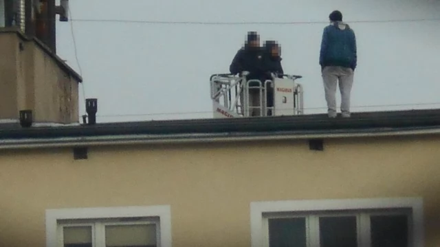 Tczew - Samobójca na ulicy Kościuszki?