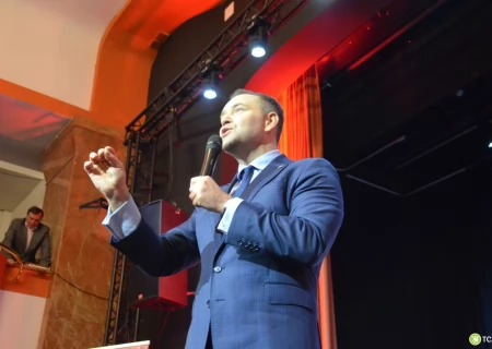 Tczew - Karol Nawrocki w Tczewie o pakcie migracyjnym i zielonym ładzie