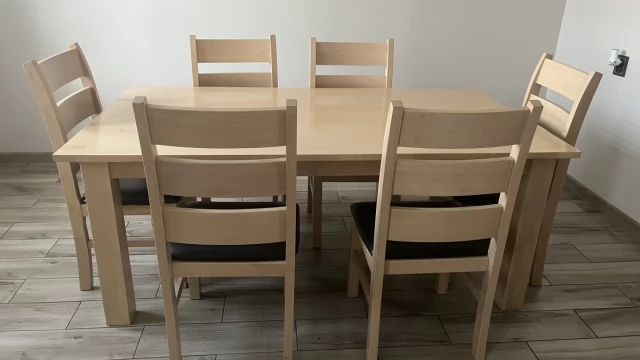 Tczew - Stół z 6 krzesłami