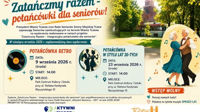 Tczew - Zatańczmy razem - potańcówka dla seniorów