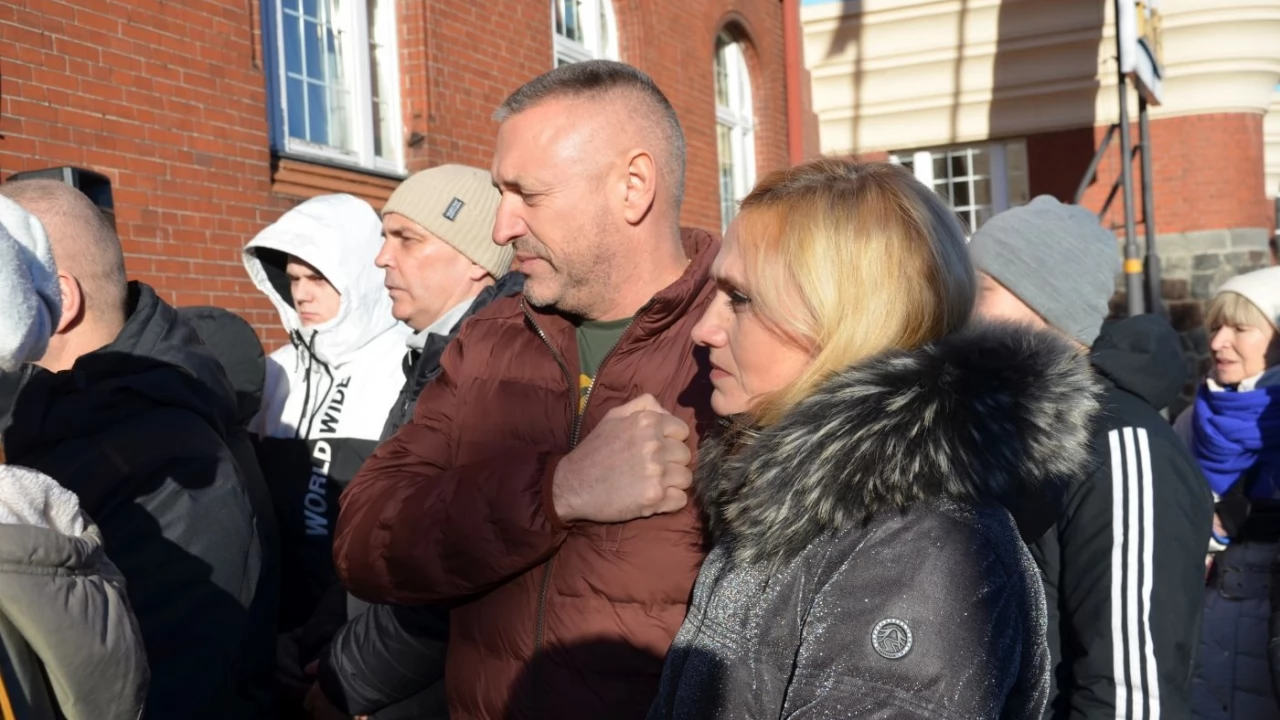 Tczew - Polacy i Ukraińcy ramię w ramię przeciw rosyjskiej agresji