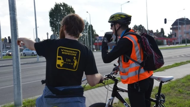 Tczew - Specjalny zespół rowerowy testował nową infrastrukturę