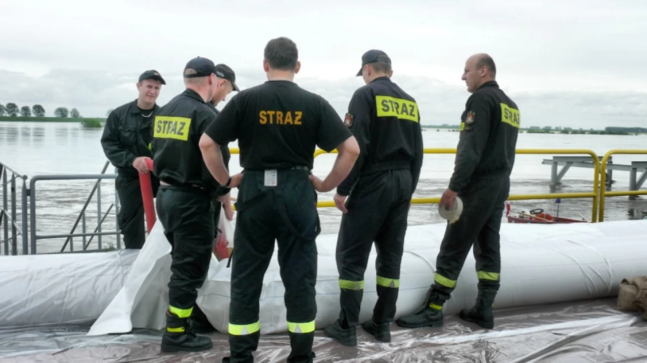 Tczew - Stan Wisły oraz przygotowania do nadejścia fali
