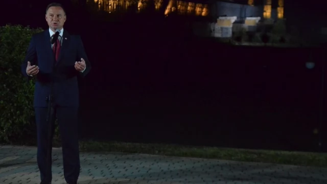 Tczew - Andrzej Duda: "Największe znaczenie strategiczne miało to, co działo się tutaj, w Tczewie i Szymankowie"