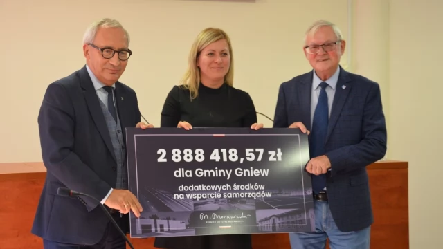 Tczew - 27 mln zł dla samorządów z powiatu tczewskiego. Cel dowolny