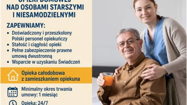 Tczew - Opieka Seniora z Zamieszkaniem 24h - Zamów Opiekunkę Tczew Całe Pomorskie/ Opiekunka 24h