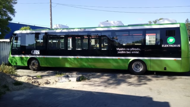 Tczew - Elektryczny autobus na testach w Tczewie. Miasto chce wymiany części taboru