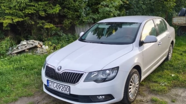 Tczew - Skoda Superb 2014 r.