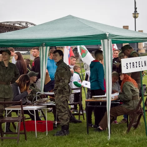 Tczew - Piknik historyczno - militarny na bulwarze
