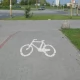 Tczew - Piesi na ścieżkach rowerowych