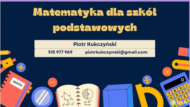 Tczew - Korepetycje - szkoła podstawowa/matematyka