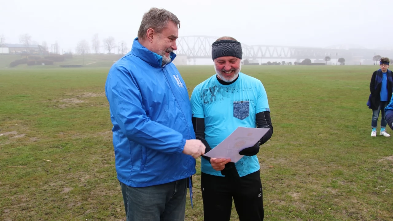 Tczew - Parkrun na niebiesko