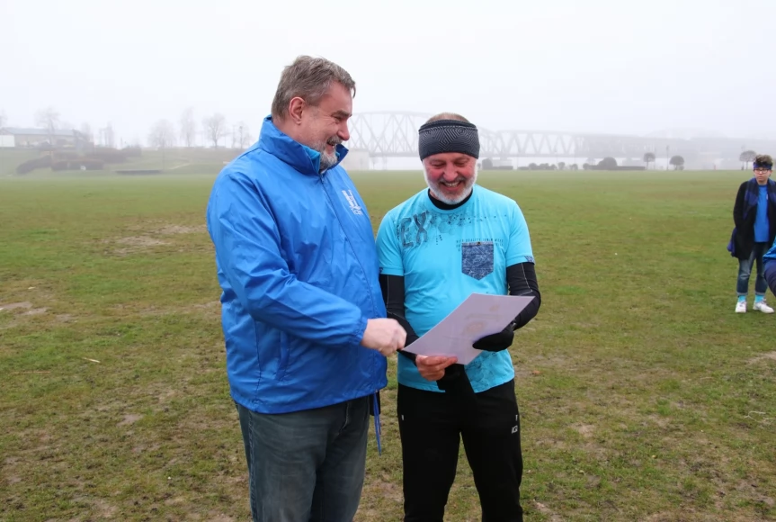 Tczew - Parkrun na niebiesko
