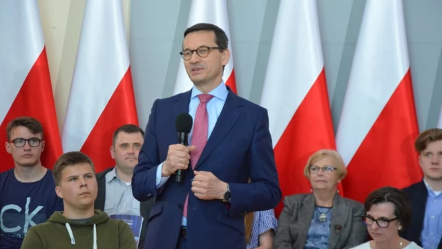Tczew - Mateusz Morawiecki w Pelplinie. Zapytaliśmy o Most Tczewski