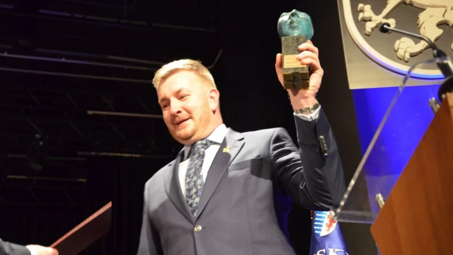 Tczew - Józef Bejgrowicz i kapitan Maciej Sodkiewicz z tytułem Tczewianin Roku 2022