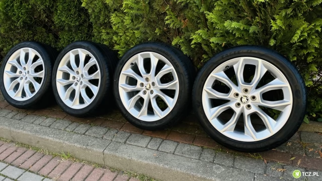 Tczew - Felgi z oponami Skoda Kamiq