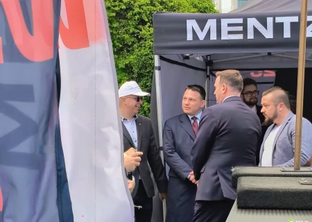 Tczew - Sławomir Mentzen w Tczewie "Klasa polityczna nam nie wyszła"