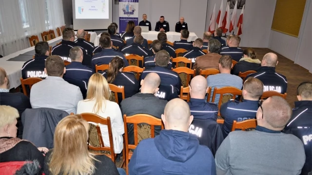 Tczew - Policjanci podsumowali rok - w Tczewie wykrywalność 67,8 proc.