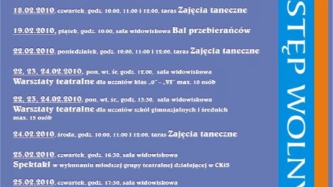 Tczew - Ferie z CKiS