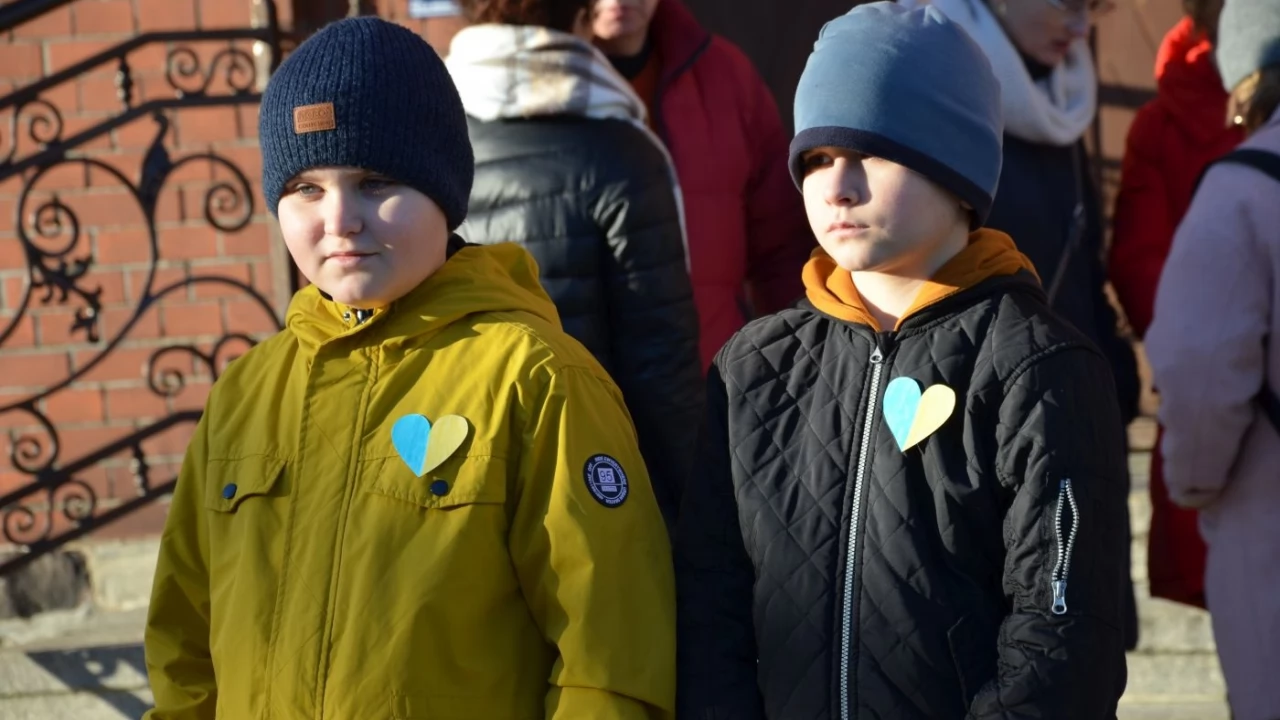 Tczew - Polacy i Ukraińcy ramię w ramię przeciw rosyjskiej agresji