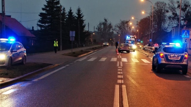 Tczew - Kolejne potrącenie pieszej! Policjanci apelują o szczególną ostrożność