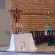 Tczew - Zniszczony krzyż, pomazane obrazy - profanacja w kościele na Suchostrzygach