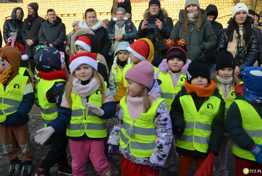 Tczew - Święty Mikołaj w zielonej strefie