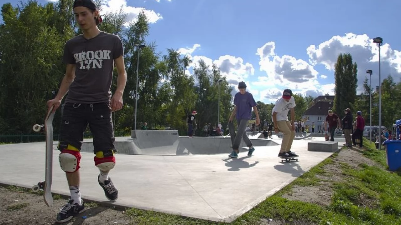 Tczew - Skateboarding w skateparku
