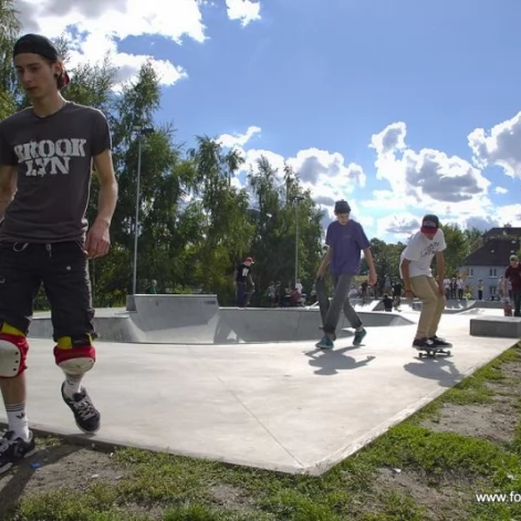 Tczew - Skateboarding w skateparku