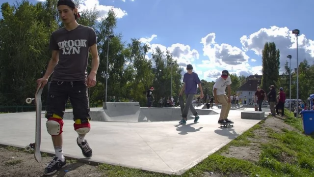 Tczew - Skateboarding w skateparku