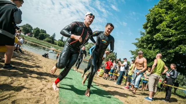 Tczew - Daniela Kamińska - najlepsza zawodniczka na ćwiartce Volvo Triathlon Series Brodnica 2014