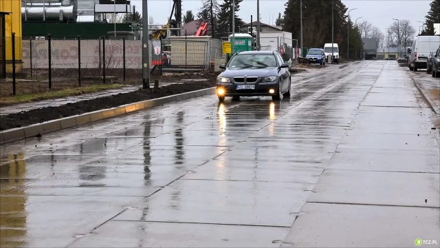 Tczew - Ulica Kwiatowa oficjalnie oddana do użytku