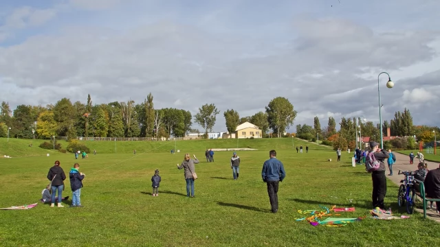 Tczew - Na kanonką poszybowały latawce